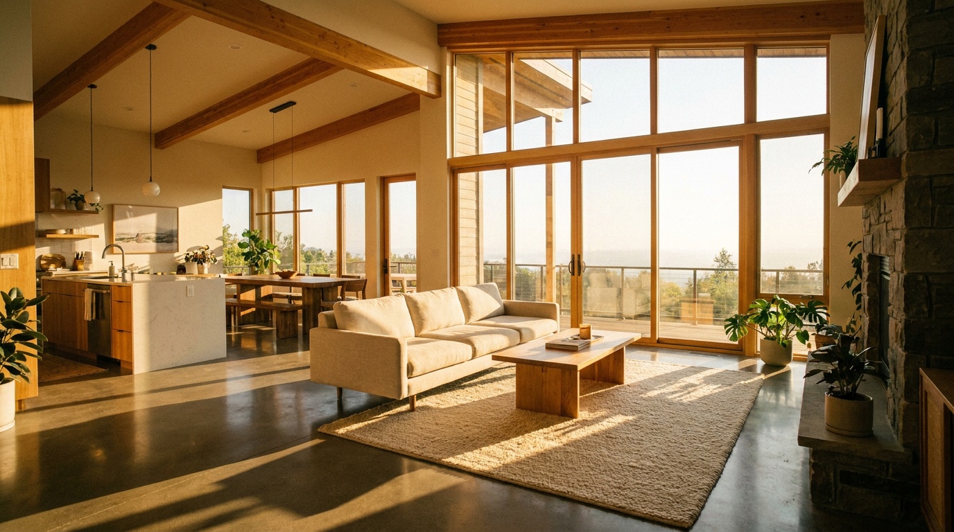 Passive Solar Home Design: Optimizing Orientation, Mass, and Glazing