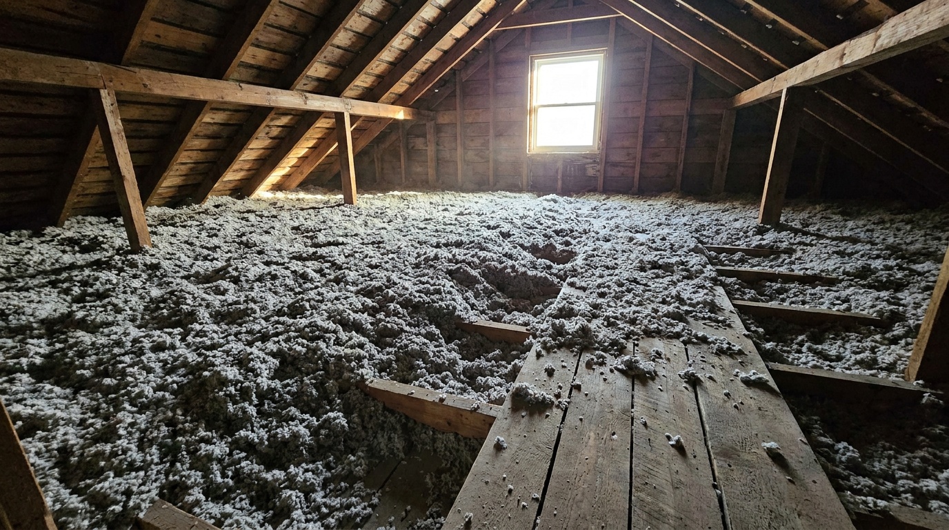 Attic insulation comparison